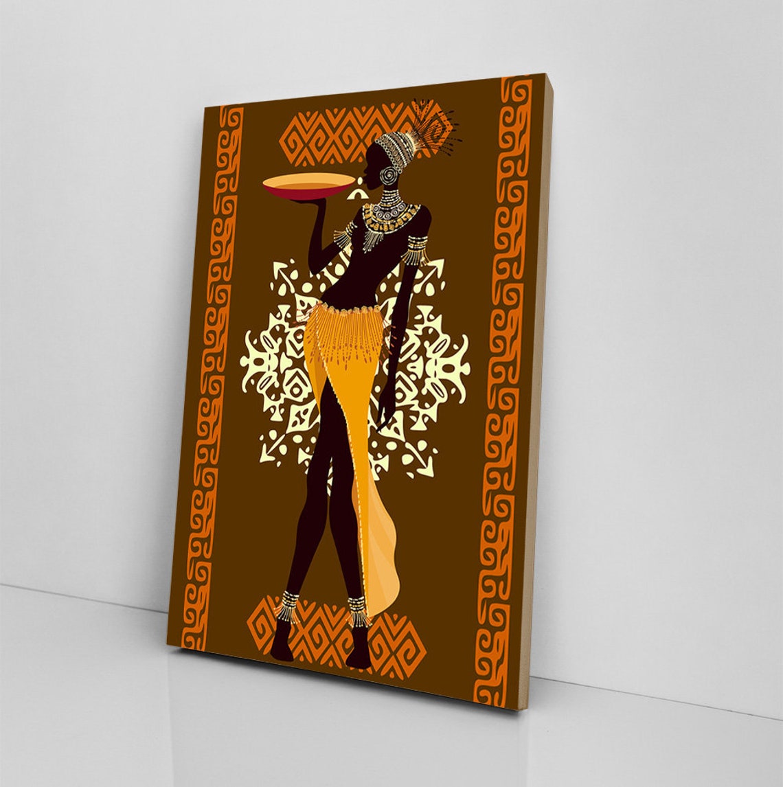 African Women Canvas Wall Art African American Bedroom Art - Etsy