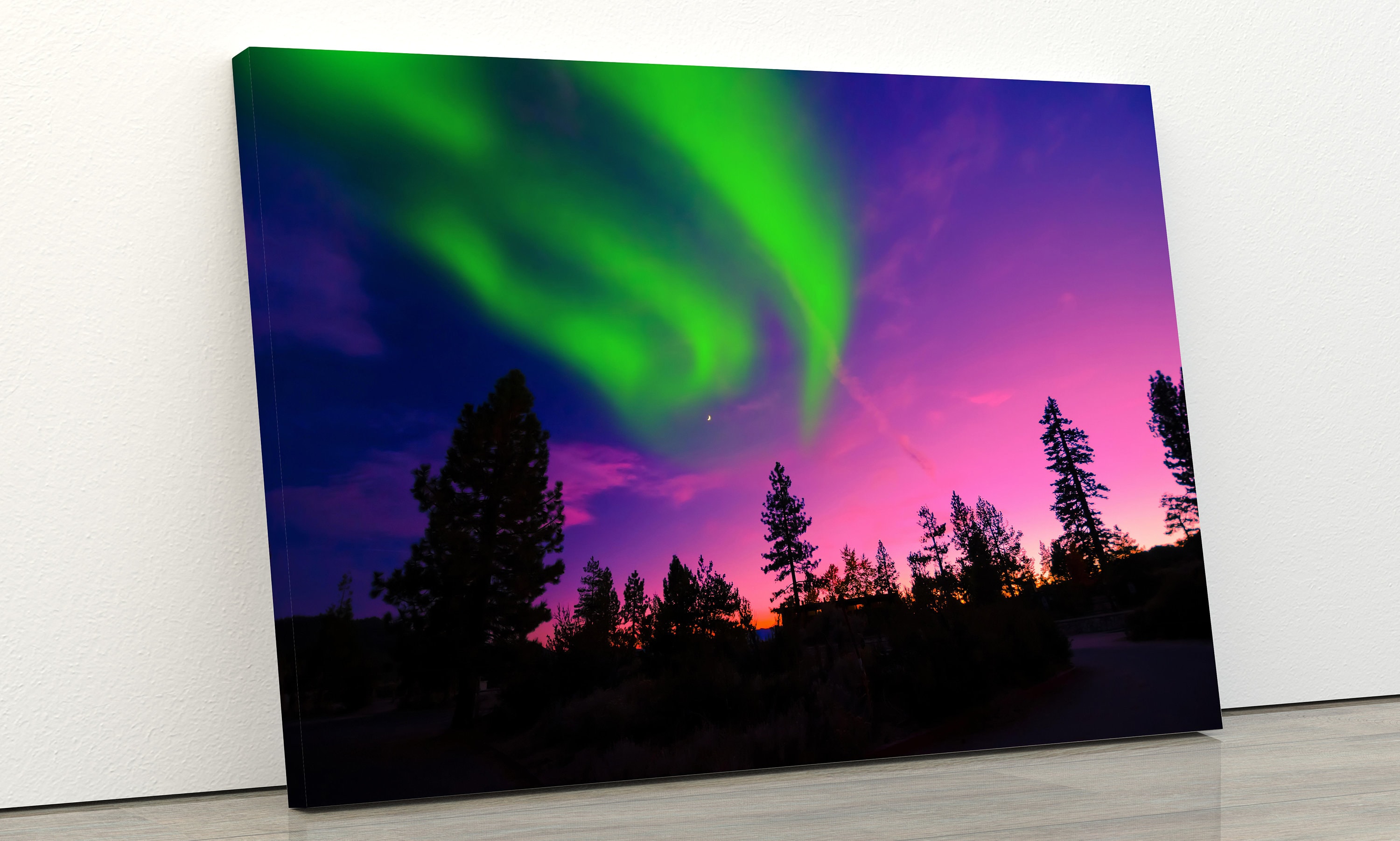 Northern Lights, Aurora Borealis | Lighting Of Nature | Aurora Wall Art | Landscape Painting | Beautiful Photography | Photo Northern Lights