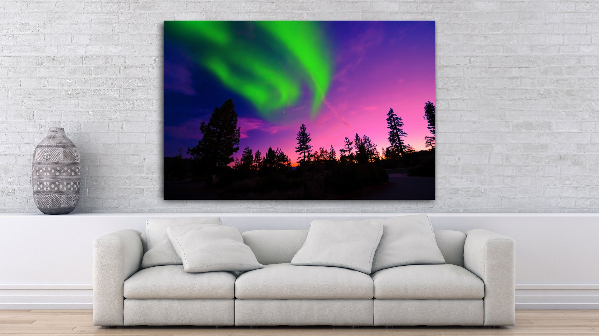 Northern Lights Aurora Borealis Lighting of Nature Aurora | Etsy