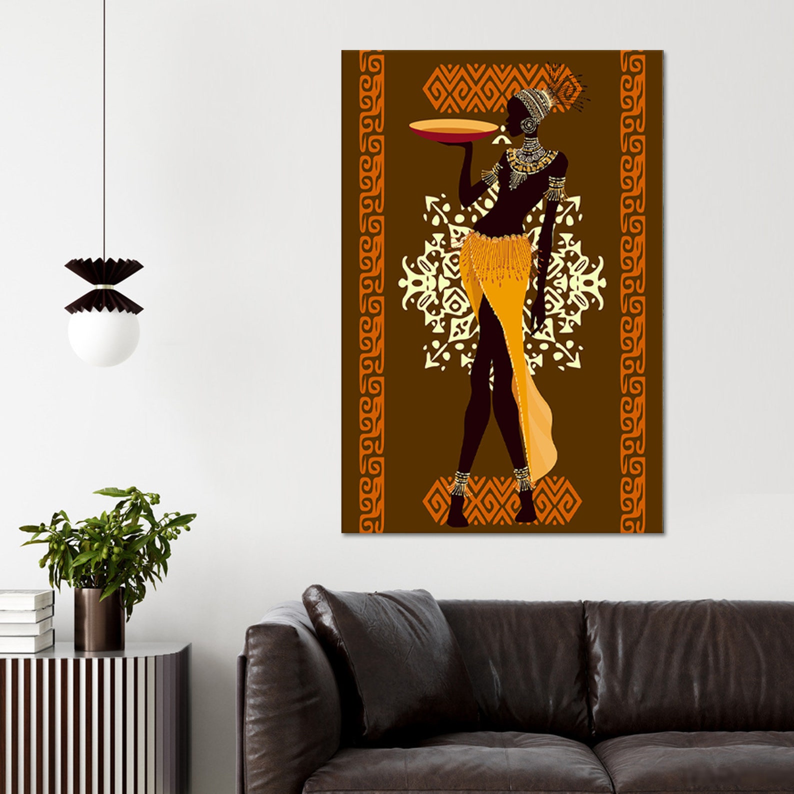 African Women Canvas Wall Art African American Bedroom Art - Etsy