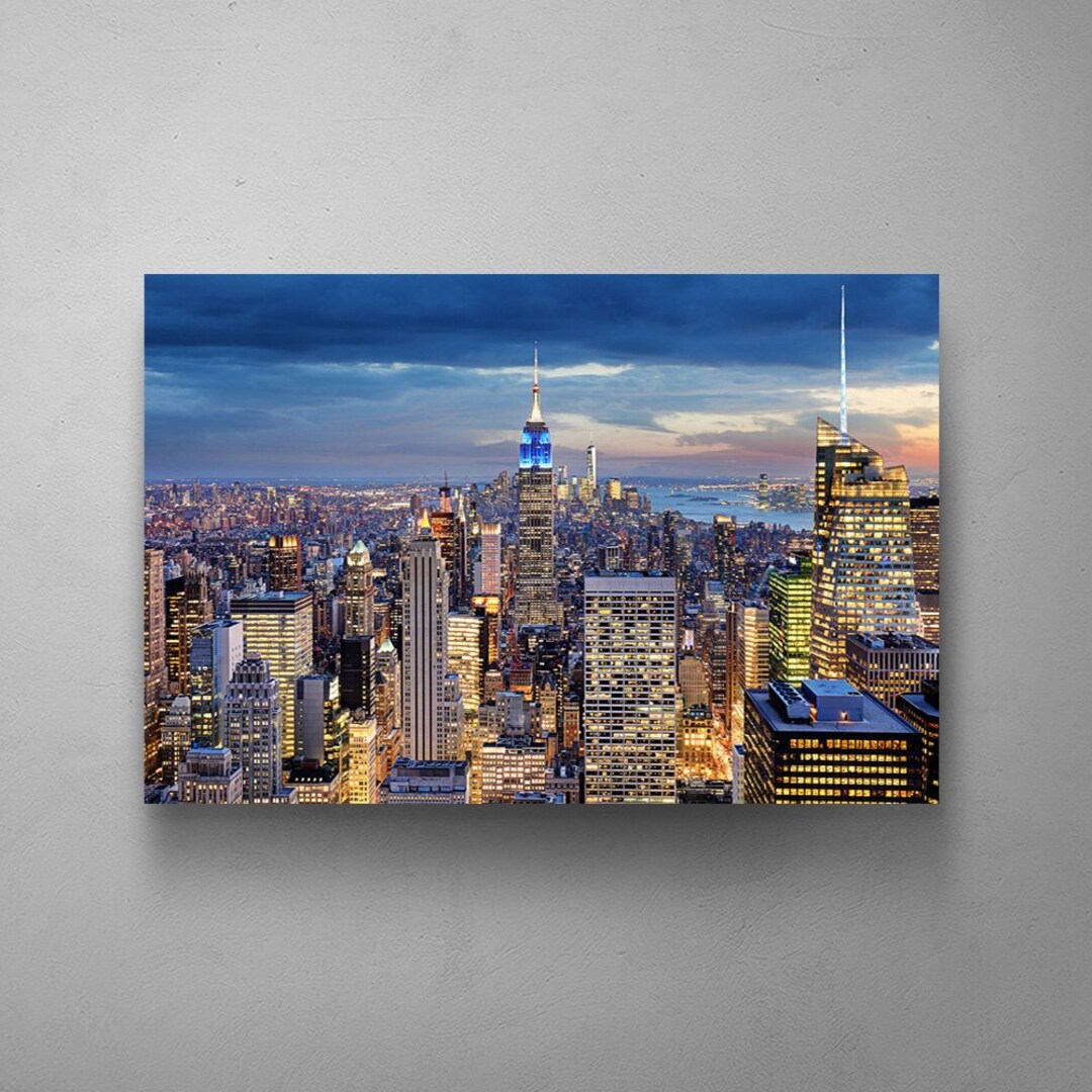NEW YORK Wall Art, New York City Print, Canvas Wall Art, Gallery Wall ...