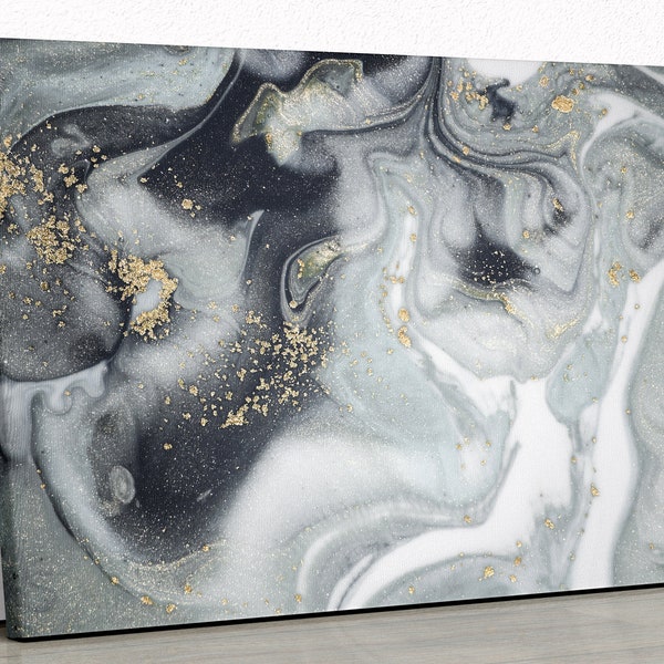 Beautiful Painting | Natural Luxury | Drawing Technique | Marble Texture | Pastel Tones | Oriental Art | Swirls Of Marble | Gold And Gray |
