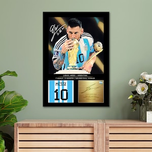 LIONEL MESSI 10, Inspirational Wall Art, Messi Poster, Pop Culture Icon ...