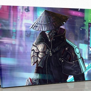 Cyberpunk 2077 |  Anime Poster | Action Figure | Cyberpunk 2077 Gifts | Cyberpunk 2077 Poster | Video Game Decor | Anime Art | Action Scene