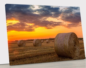 canvas hay bale bolsa