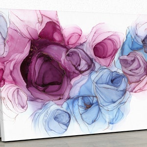 Abstract Colorful | Paint Marble | Canvas Wall Art | Colorful Abstract | Contemporary Art | Prints Wall Art | Marble Texture | Modern Art | image 1