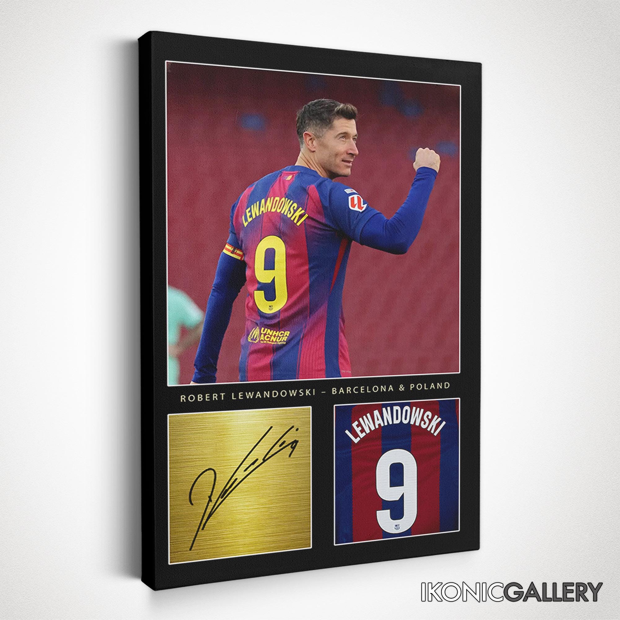 Robert Lewandowski Framed Poster - Etsy