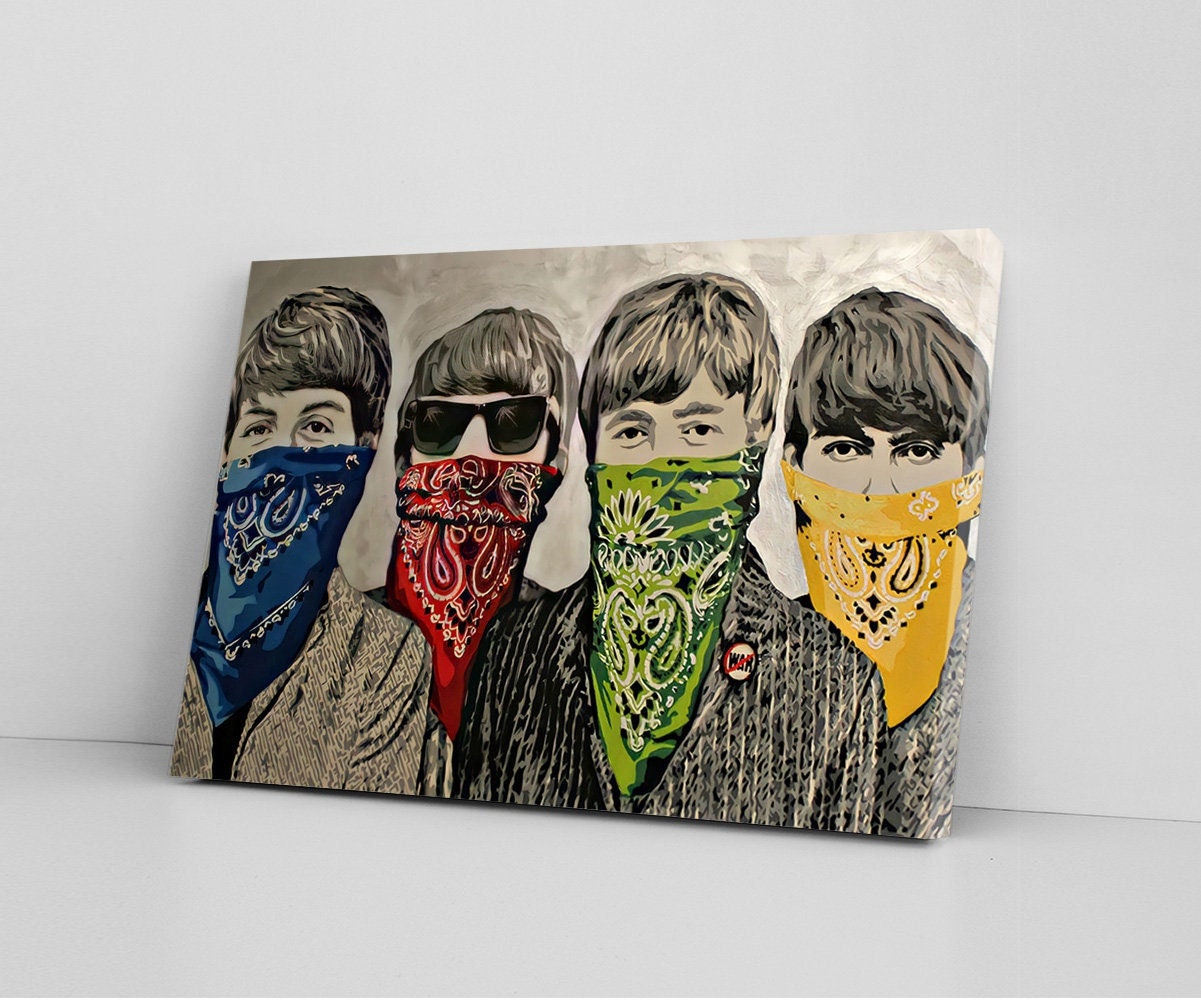 The Beatles Bandana - Etsy