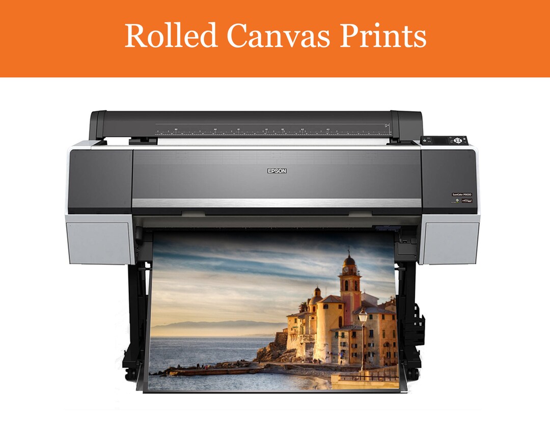 Rolled Canvas Printing Print on Demand Matte 100 Cotton Etsy