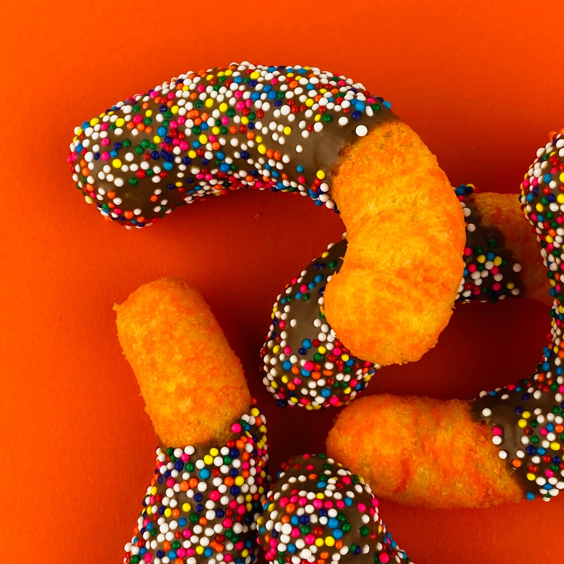 chocolate covered cheetos