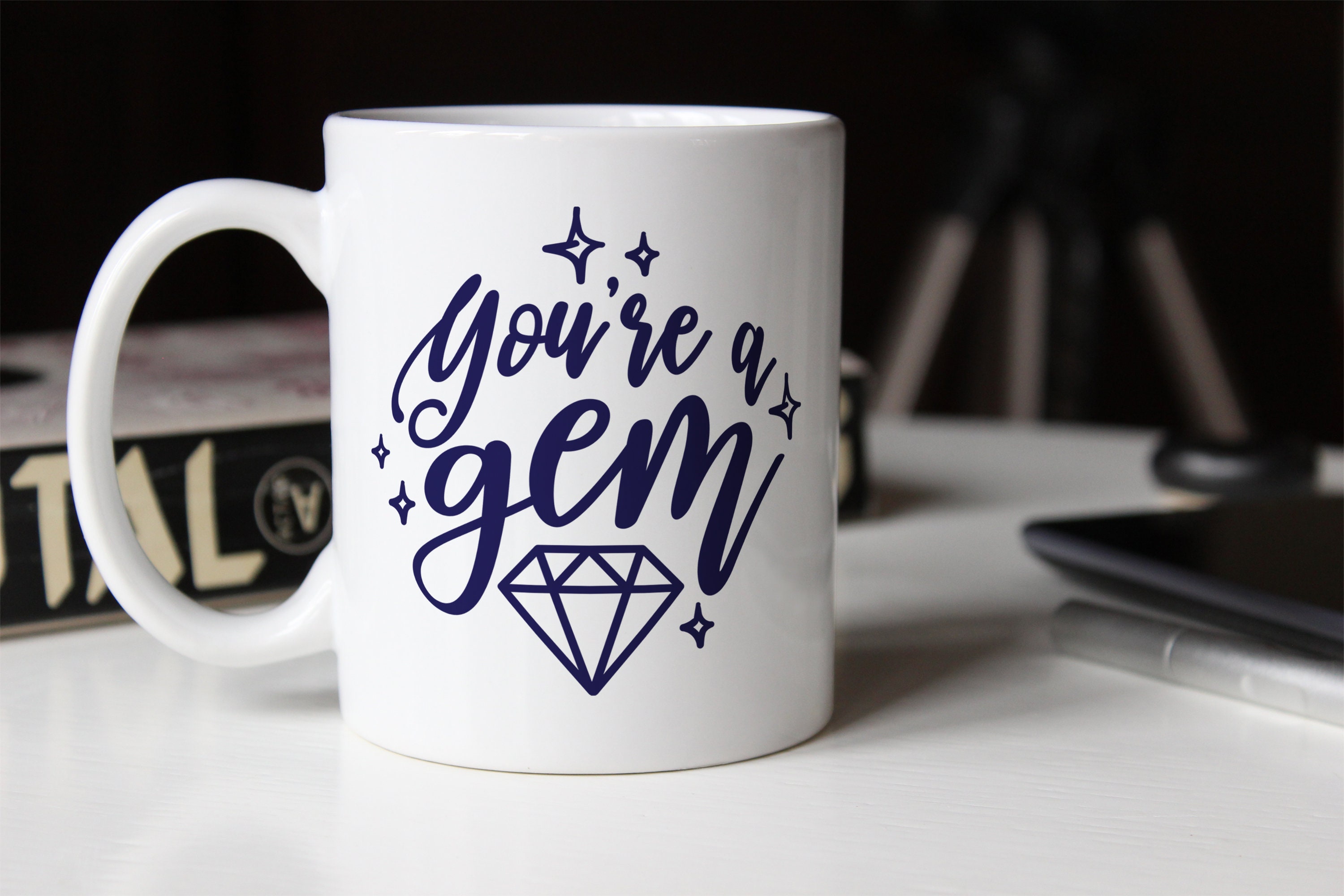 You're a Gem Mug You Are Precious Gift You Are a Gem Etsy
