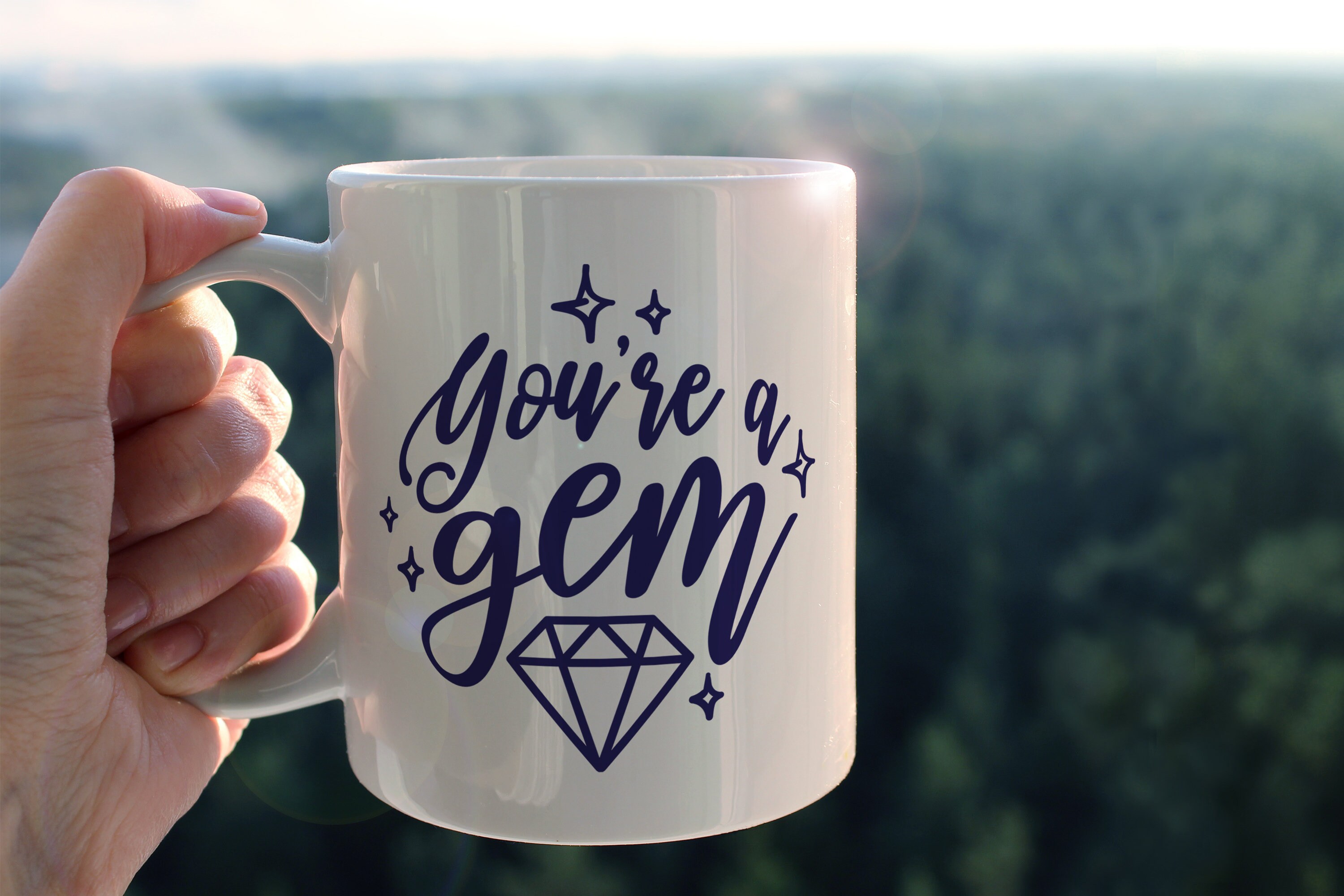 You're a Gem Mug You Are Precious Gift You Are a Gem Etsy
