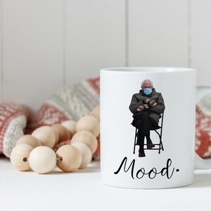 Bernie Sanders Sitting Mood Mug The Man The Legend The Myth image 3