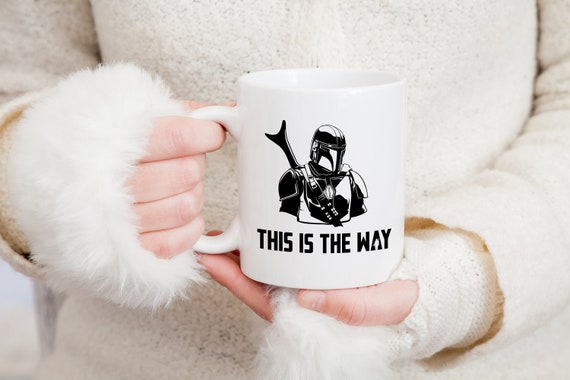 This is the Way Mug, Mandalorian Mug, Star Wars Mug, Baby Yoda Mug