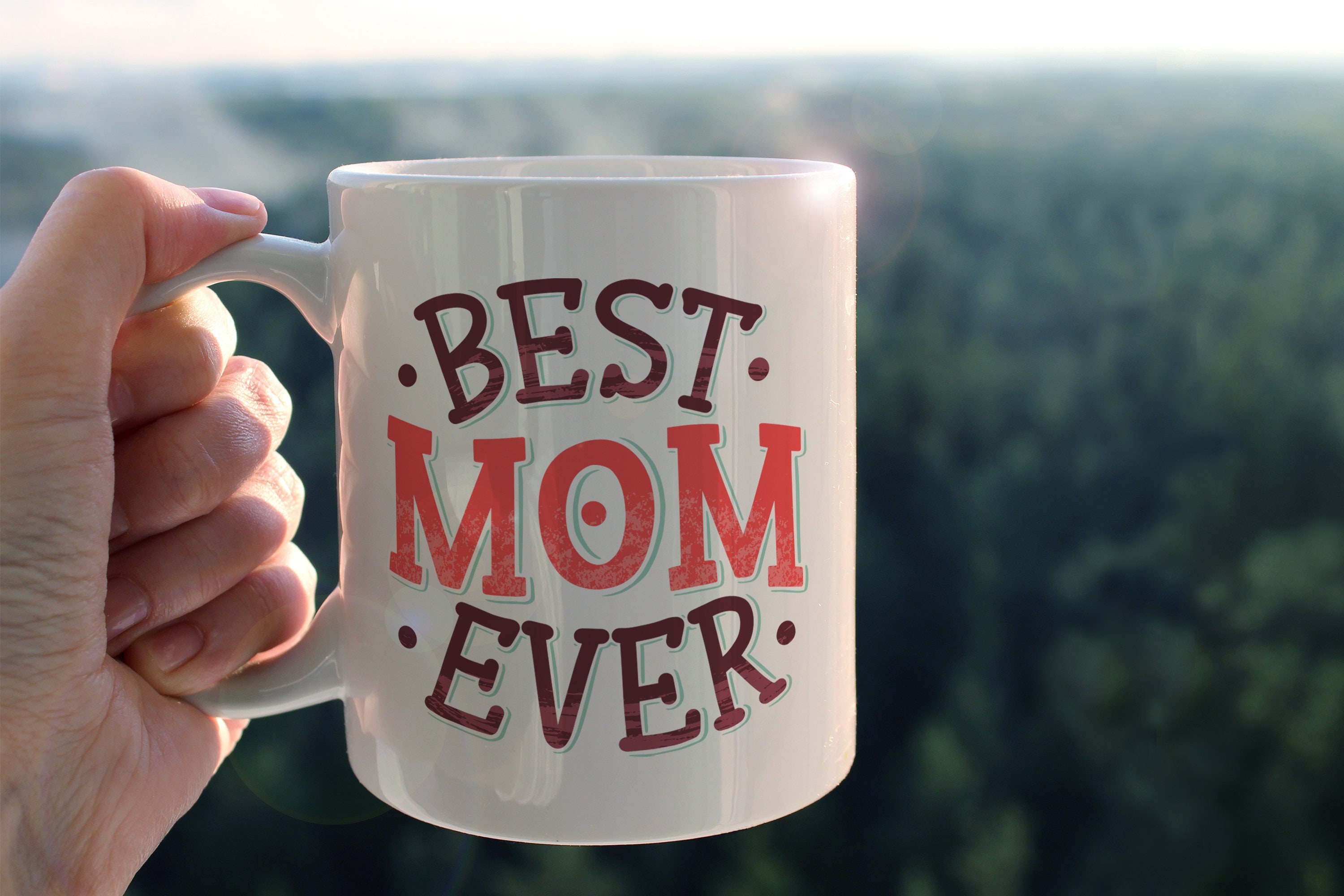 Best Mom Ever Mug Love Gift Cool Mommy Cup Love Mother Gift Etsy