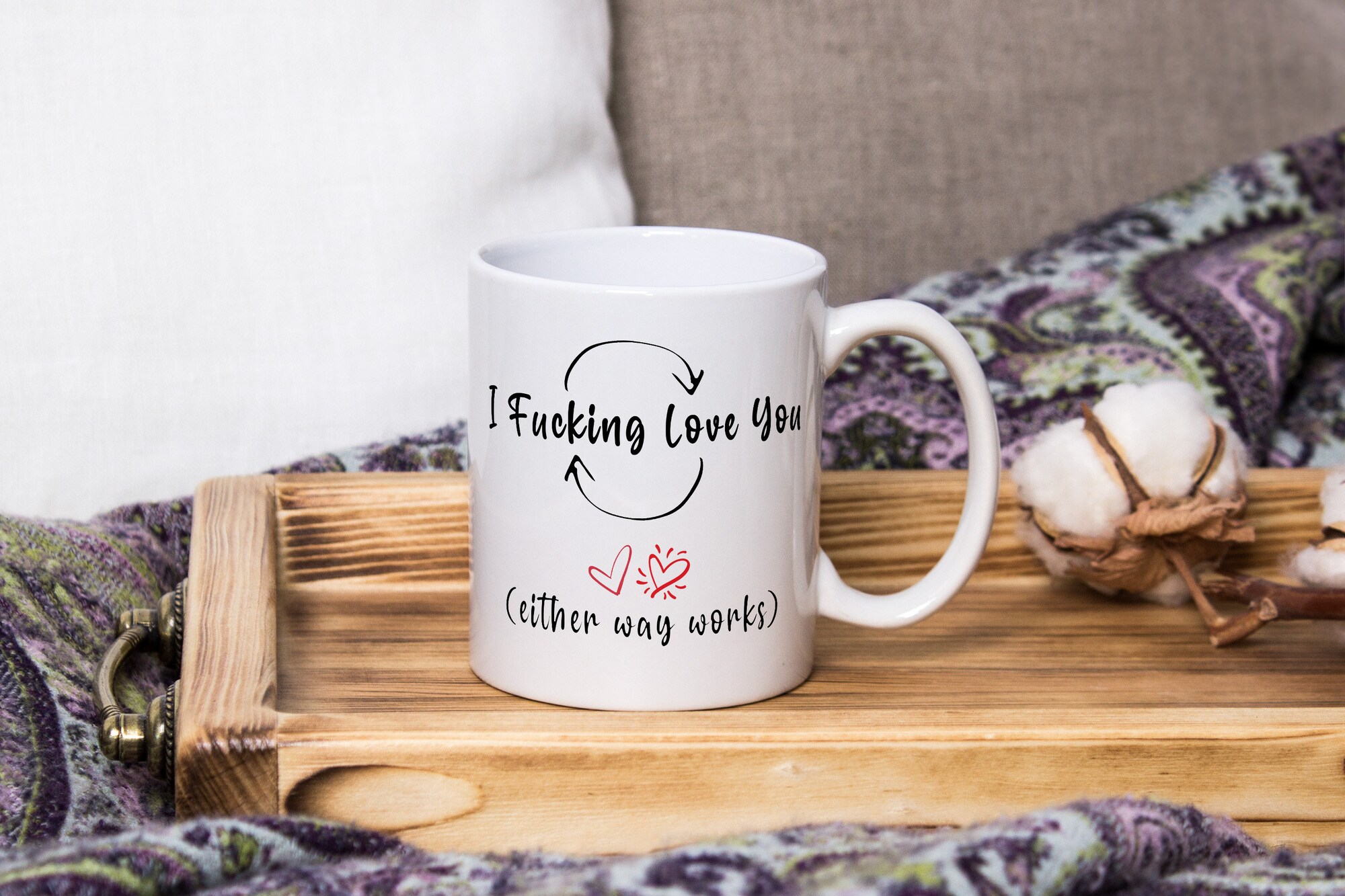 Discover I Fucking Love You Coffee Mug