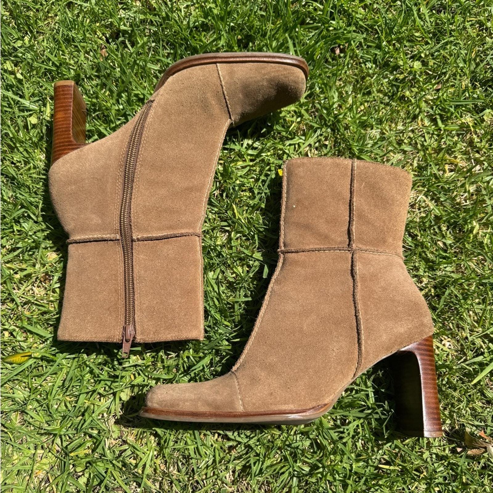 靴 90s gucci archive square toe heal boots Square Toe 90s Boots - Etsy
