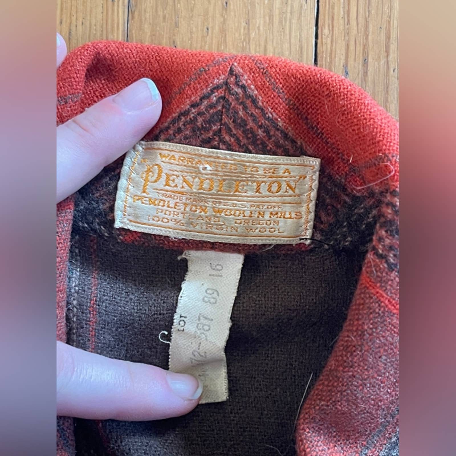 Pendleton 49er Jacket Pattern 50s Vintage Pendleton Orange and Brown Plaid Wool Jacket 49er Style - Etsy