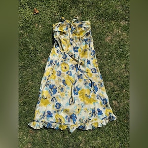 Y2K Vintage Betsey Johnson Silk Sun Dress