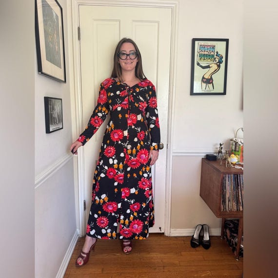 70s cut out dress 70s Bek cut out dress KhamrynB