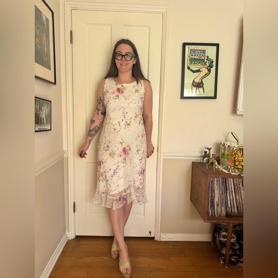 white floral asymmetric dress White Floral Dress, Off the Shoulder Dresses, Long Dresses, Dress, White  Dress