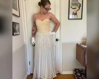 1940s Ball Gown - Etsy