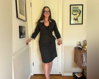 KHAITE Abito Midi Honour - Nero