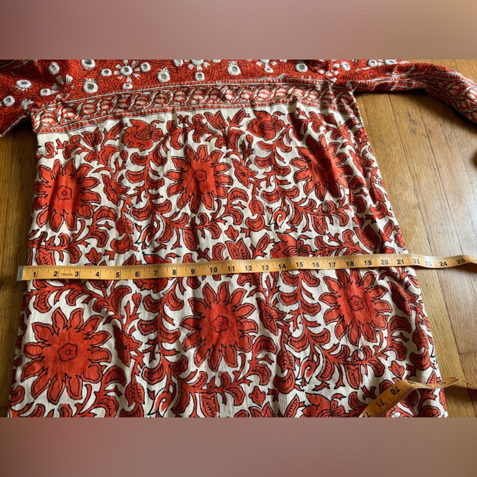 70s Vintage Ramona Rull Cotton Caftan Made in Pakistan - Etsy