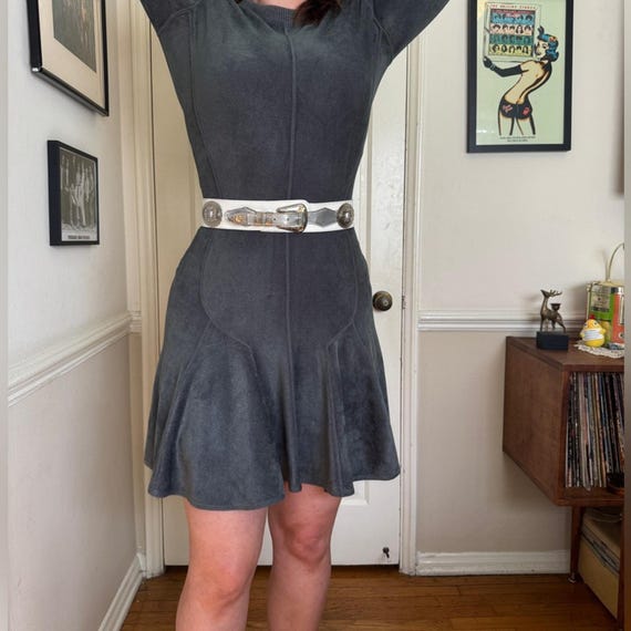 White Belt with Silver Conchos Buy Women main image 2