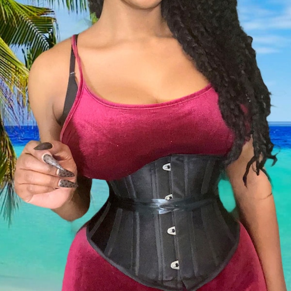 Underbust Tight-Lacing Waist training Corset Waspie by DOLA