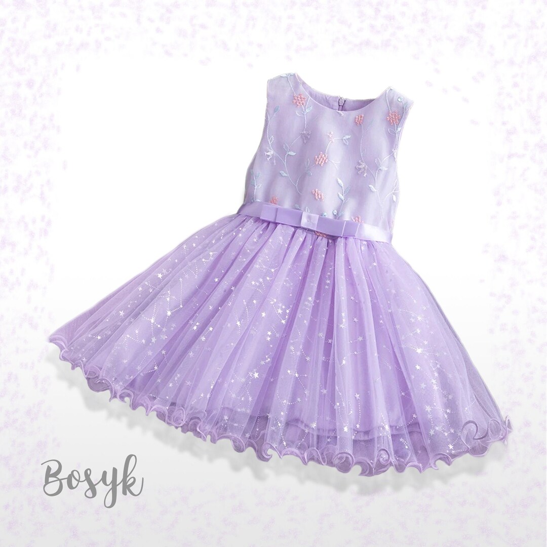 Sussy Dress, Lilac,dress for Girls,elegant Dress for Girls,special ...