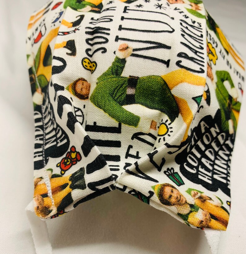 Buddy the Elf Face Mask Etsy