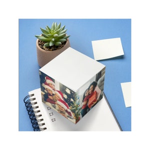 Personalized Sticky Note Pad 3M Post-it® Notes Cube Customized with Your Photos, Logo, or Text image 3