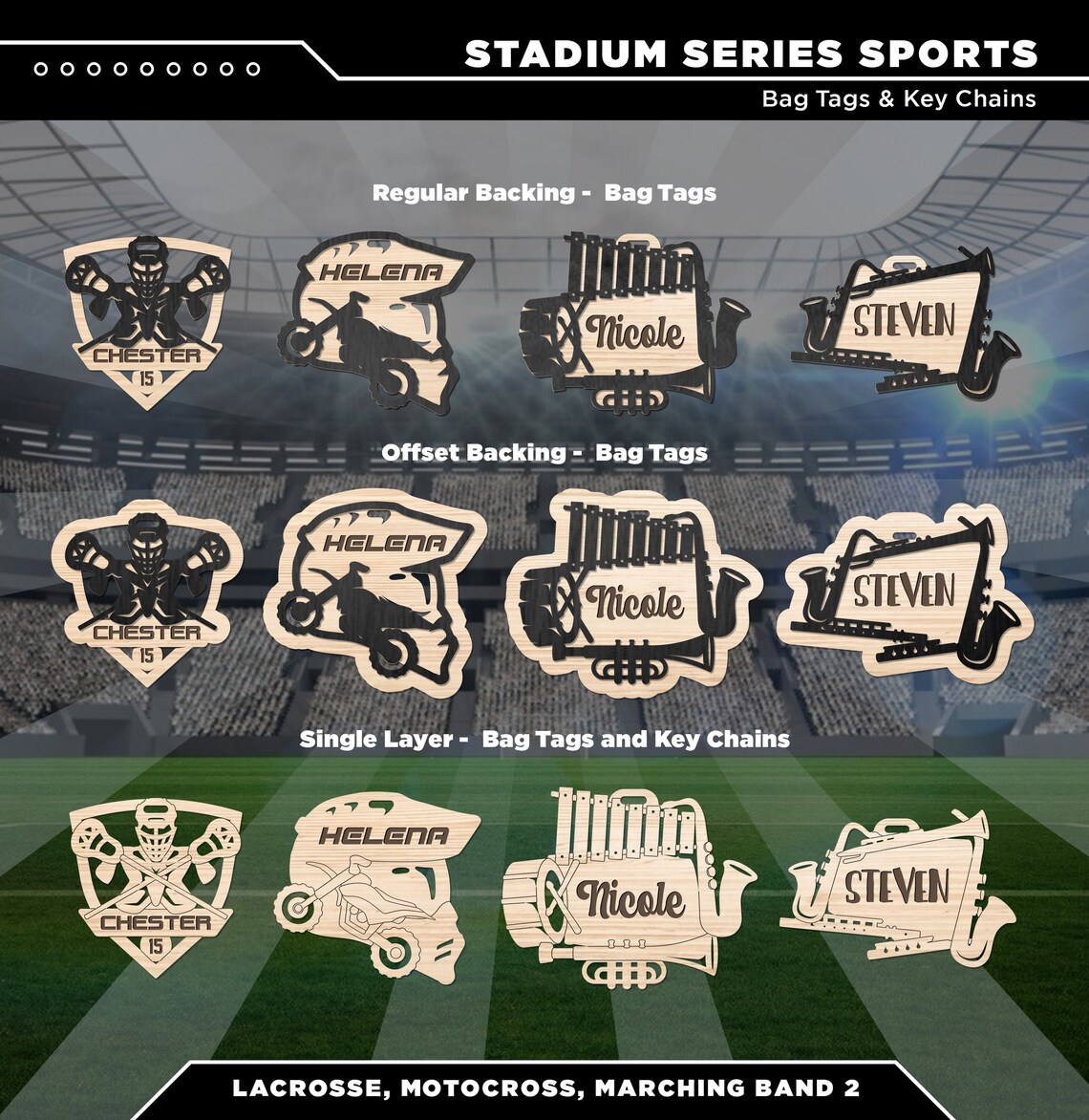 Personalized Marching Band Bag Tag Custom Marching Band Etsy