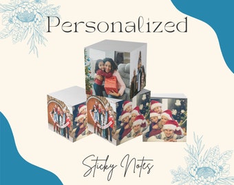 Personalized Sticky Note Pad - 3M Post-it® Notes Cube - Customized with Your Photos, Logo, or Text