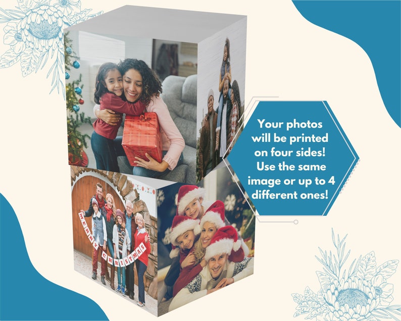 Personalized Sticky Note Pad 3M Post-it® Notes Cube Customized with Your Photos, Logo, or Text image 8