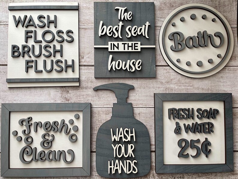 Bathroom Tiered Tray Decor Bathroom Tier Tray Kit Bathroom Etsy