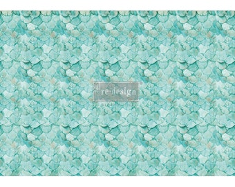 ARIEL - 1 sheet 19"x30" Decoupage Tissue Paper  | ReDesign with Prima! | Mermaid Decoupage Paper | DÉCOUPAGE DÉCOR