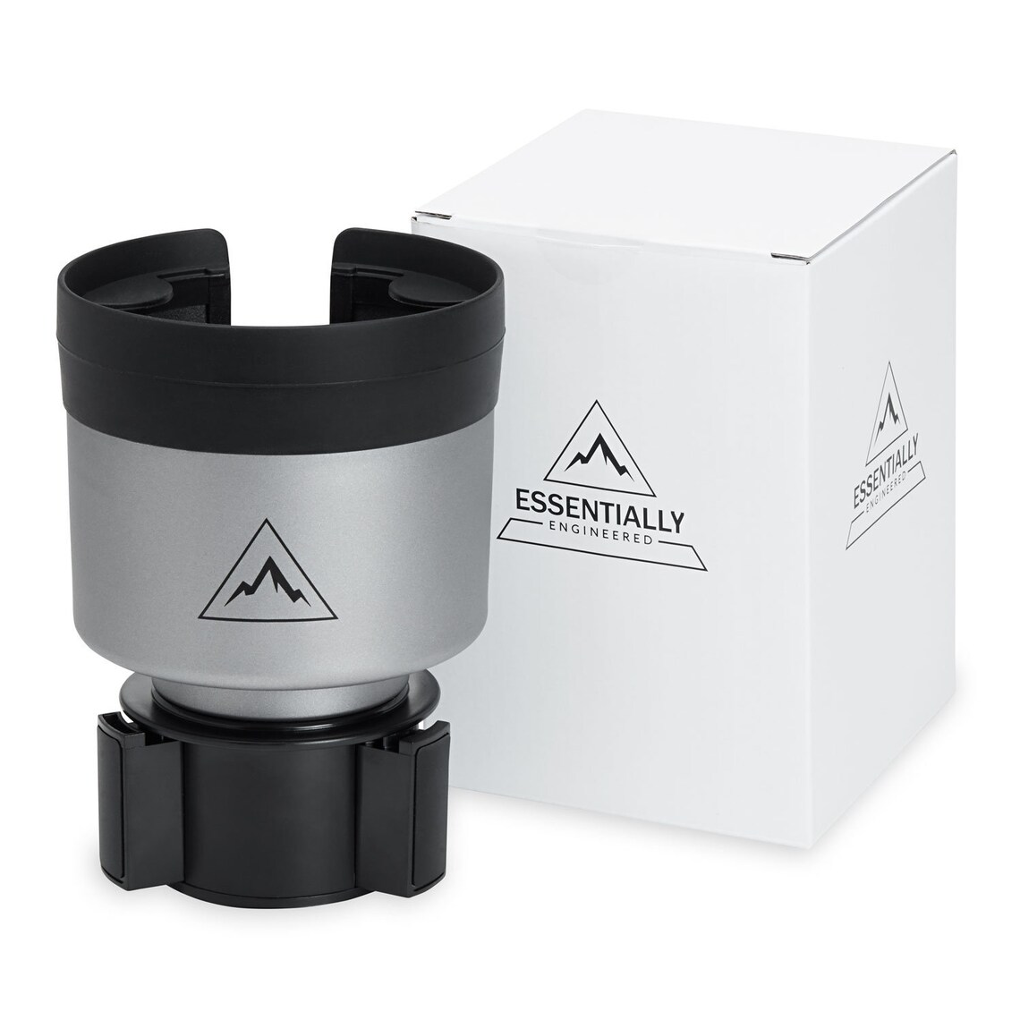 Essentially Engineered Gray Car Cup Holder Expander Adapter Etsy