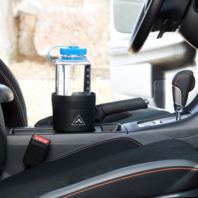 Integral Car Cup Holder Expander Adapter With Adjustable Base Etsy