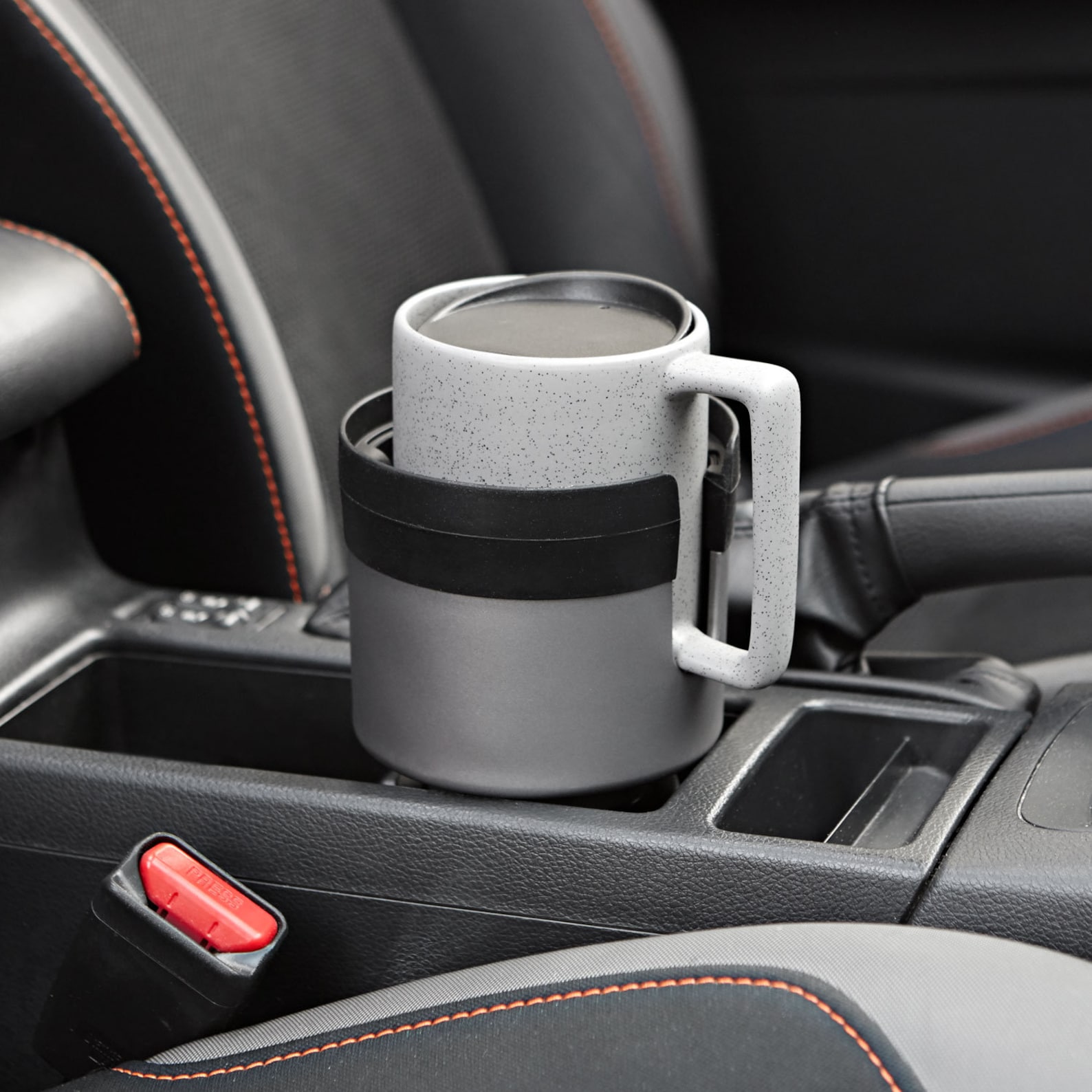 Essentially Engineered Gray Car Cup Holder Expander Adapter Etsy