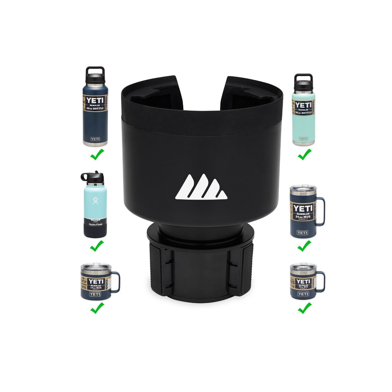 Hydro Expander - Hydro Flask, Yeti, etc. Black