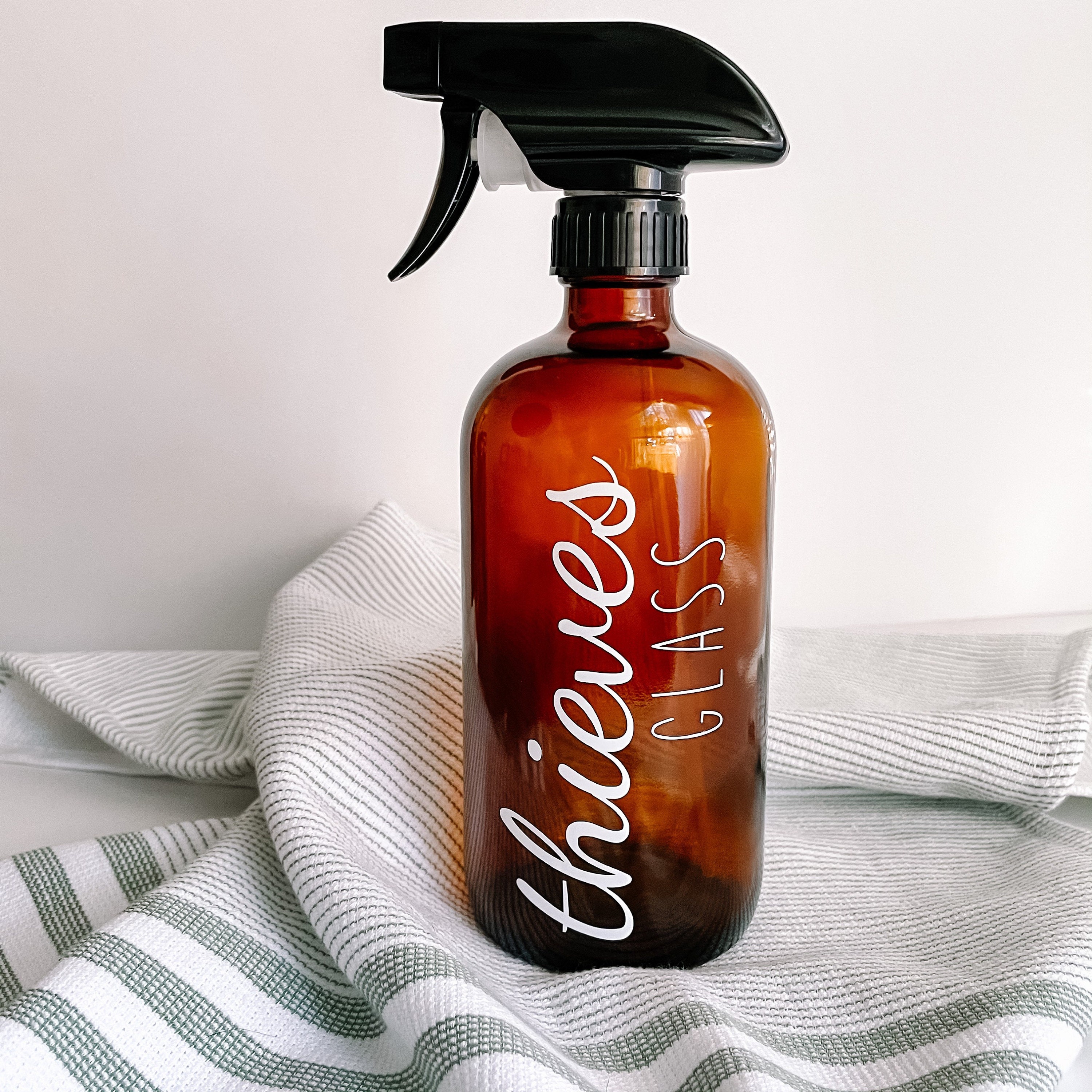 Thieves Glass Cleaner Label Young Living Labels Etsy