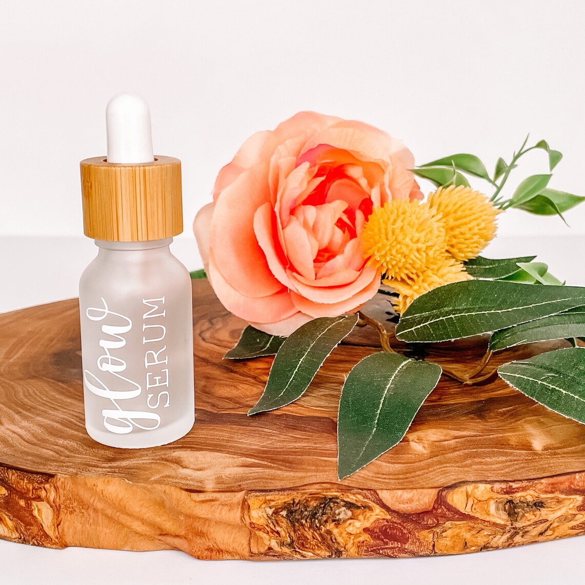 Glow serum label only thin essential oil glow serum label Etsy