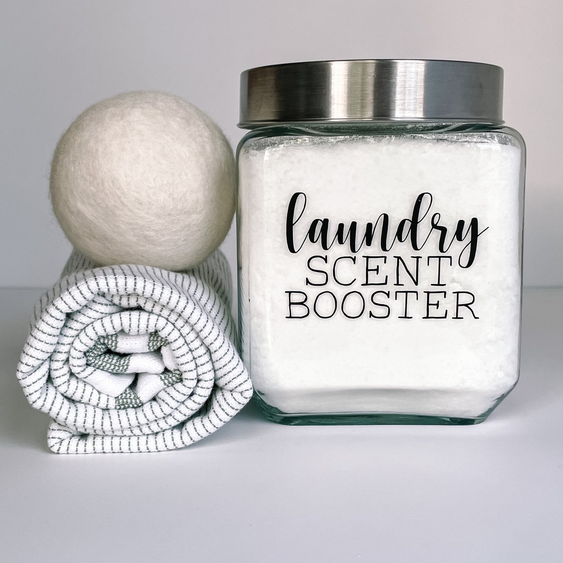 Laundry Scent Booster label essential oil laundry boost Etsy