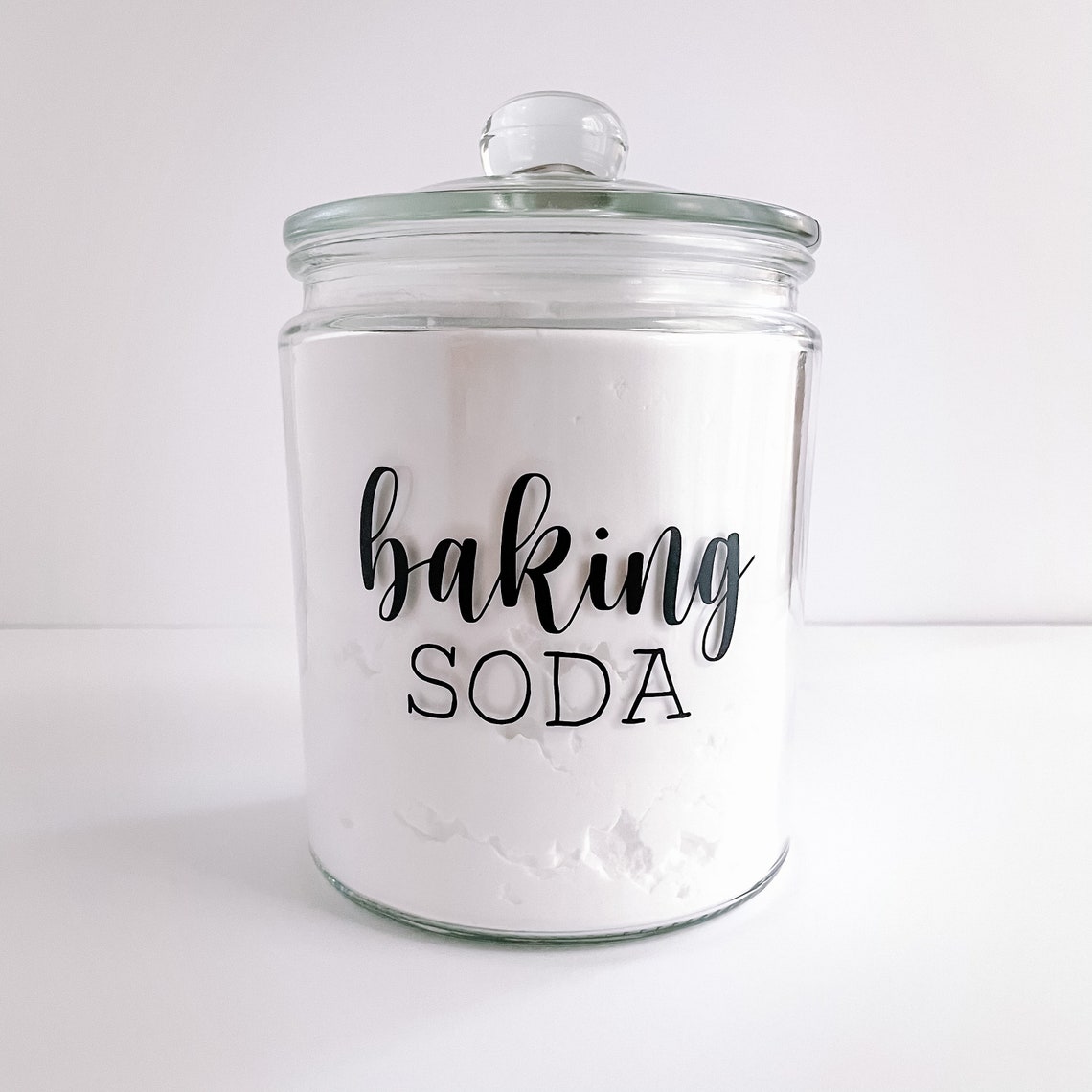 Baking soda jar label young living essential oil DIY baking Etsy