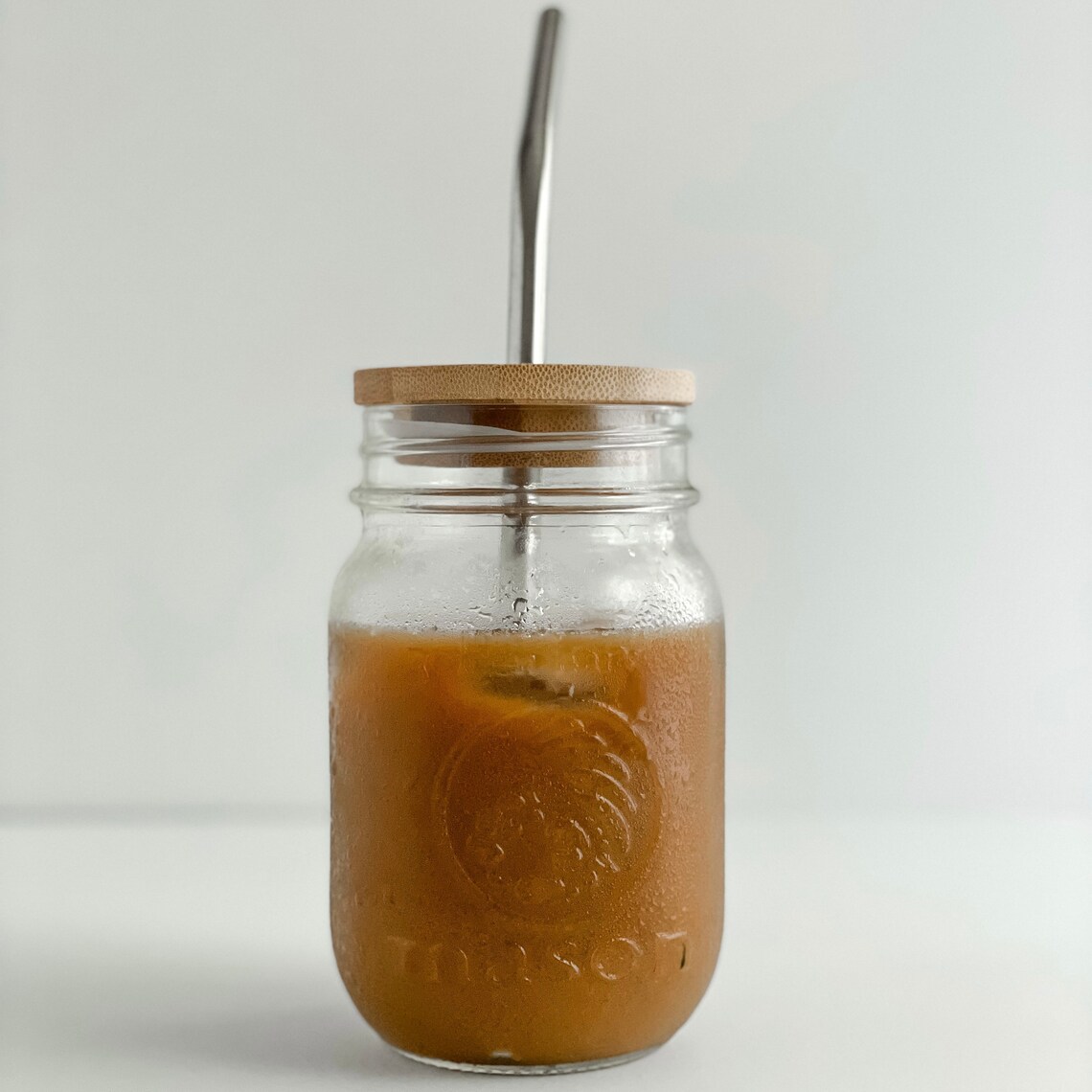 Bamboo cup lid bamboo tumbler mason jar beer can glass lid | Etsy