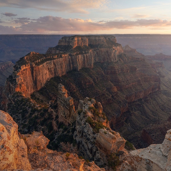Wotans Throne Grand Canyon Digital Download,National Park Art, Arizona Big Five, Colorado River,Scenic Landscape,Southwest Desert Decor Boho