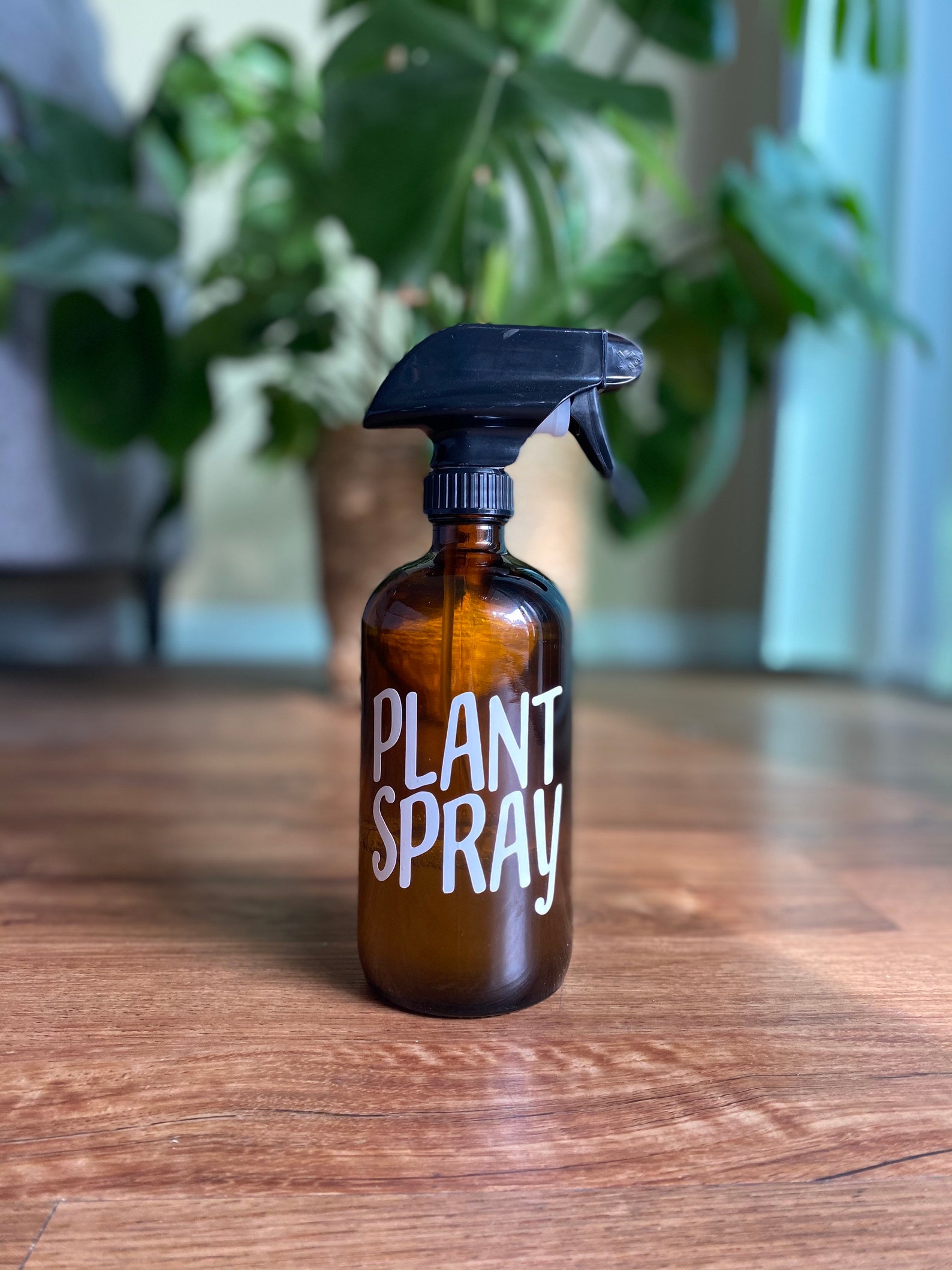 Plant Spray Vinyl Sticker Permanent Sticker Only Etsy