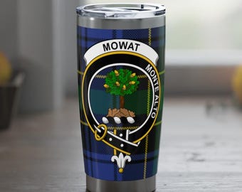 Kubek termiczny Mowat Clan Vagabond 20oz | Szkocka krata